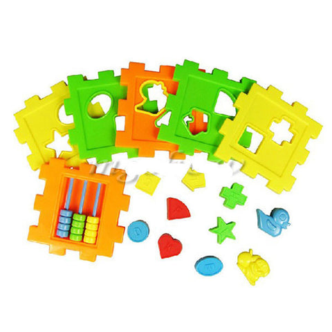 Colorful Cube with Shape Sorting for Kids