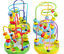 Colorful Wooden Mini Push Around Beads Educational Toy for Kids