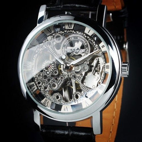 Steampunk Swiss Wind up Watch
