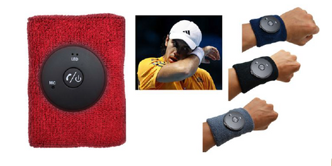 Talk To The Hand Wrist Sweatband