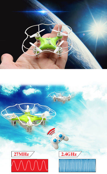 Mini Drone Quadcopter with 6-axis Controller (2 for 1)