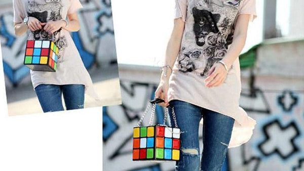 Rubik's Cube Purse