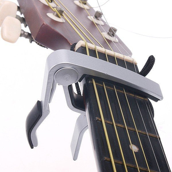 Aluminum Alloy Guitar Capo 2 for 1