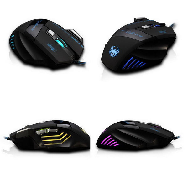 Pro  7 Buttons LED Gaming Mouse