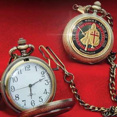 Armor of God Pocket Watch
