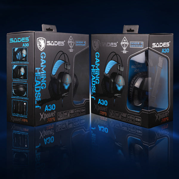 USB Gaming Headset Headphone With Mic for PC Gamer