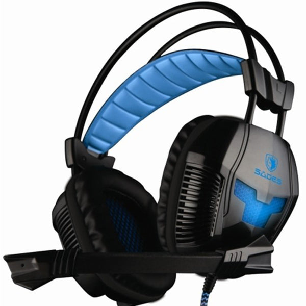 USB Gaming Headset Headphone With Mic for PC Gamer