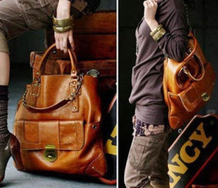 Large Retro Style Shoulderbag Purse