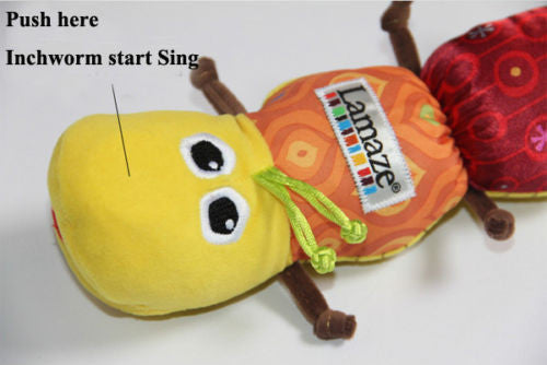 Soft Plush Colorful Musical Inchworm