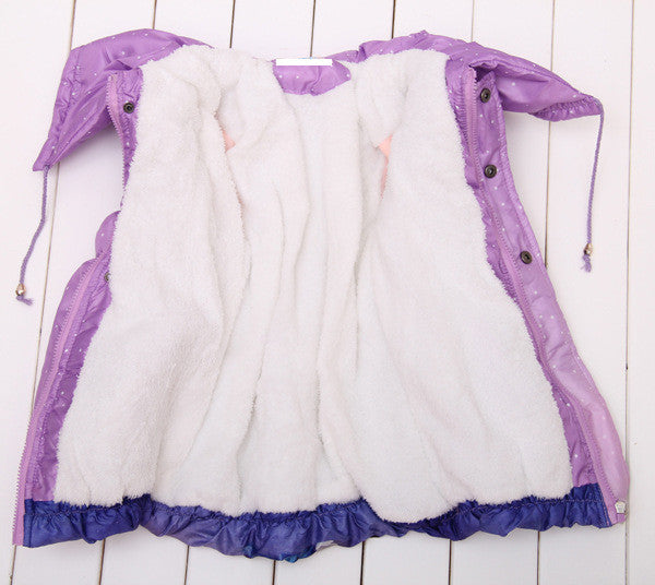 Girls Frozen Winter Coat
