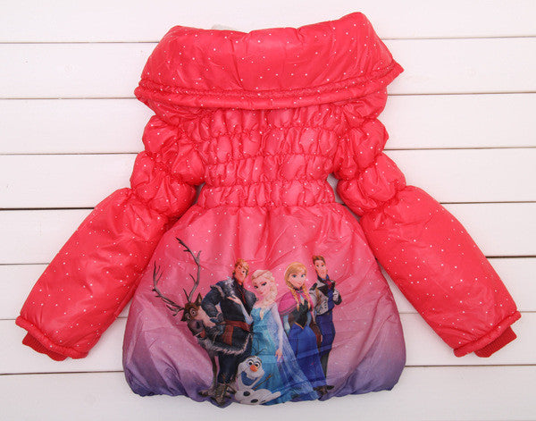 Girls Frozen Winter Coat